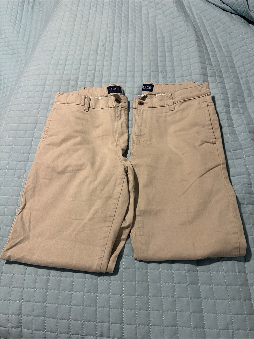 Bundle of 2 Children’s Place Boys Dress Pants Size 14 adjustable waist.